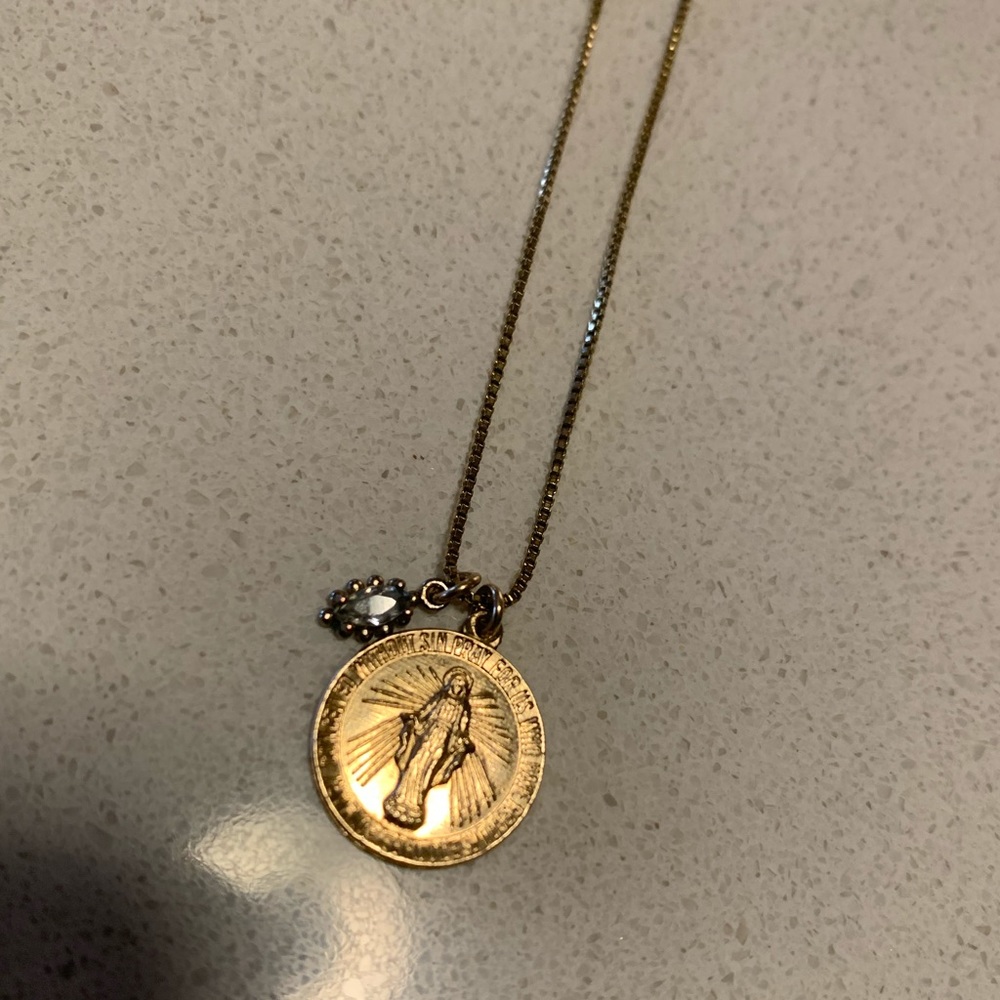 Divine mother child of wild necklace